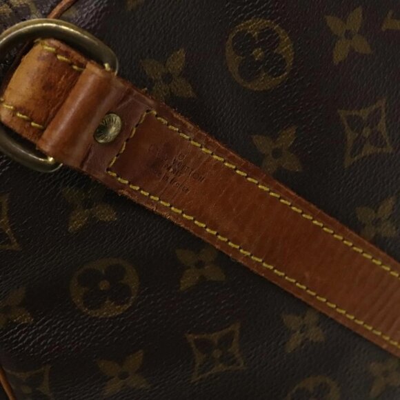 LOUIS VUITTON Monogram Keepall Bandouliere 55 Boston Bag M41414 LV Auth 132834 - Picture 12 of 16